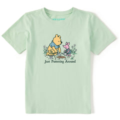 Kids Just Puttering Around Short Sleeve Crusher Tee