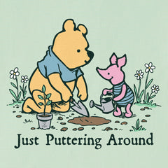 Kids Just Puttering Around Short Sleeve Crusher Tee