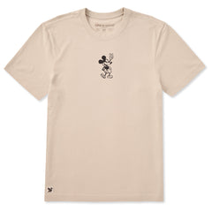 Men's Steamboat Willie Peace Mini Short Sleeve Crusher Tee