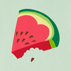Kids Heart Melon Short Sleeve Crusher Tee