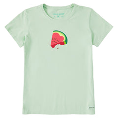 Women's Heart Melon Short Sleeve Crusher Tee