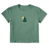 Women's Keep it Simple Pine Tree Crusher-LITE Shrunken Tee