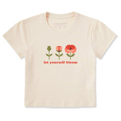 Women's Let Yourself Bloom Poppy Crusher-LITE Shrunken Tee