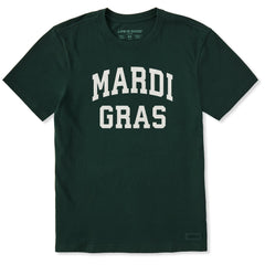 Men's Mardi Gras Arch Short Sleeve Crusher Tee