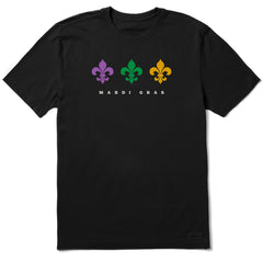 Men's Fleur De Lis Trio Short Sleeve Crusher Tee