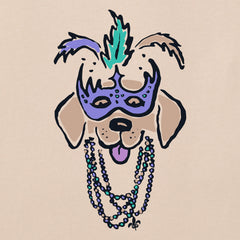Men's Mardi Paws Short Sleeve Crusher Tee