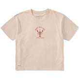 Women's Cray All Day Short Sleeve Crusher Boxy Tee