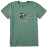 Women's Let the Good Times Roll Jake Rocket Short Sleeve Crusher Tee