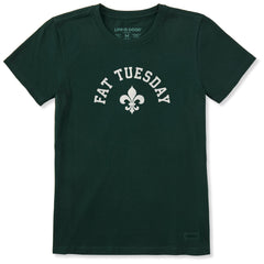 Women's Fat Tuesday Arch Short Sleeve Crusher Tee