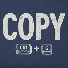 Kids Copy Ctrl + C Short Sleeve Crusher Tee