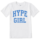 Kids Hype Girl Arch Short Sleeve Crusher Tee