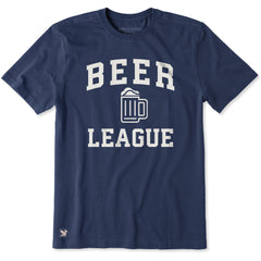 Men's Beer League Arch Short Sleeve Crusher Tee
