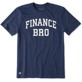 Men's Finance Bro Arch Short Sleeve Crusher Tee