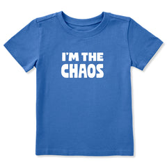 Toddler I'm the Chaos Short Sleeve Crusher Tee