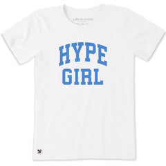 Women's Hype Girl Arch Short Sleeve Crusher Tee