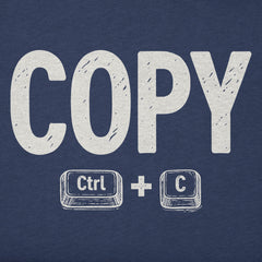 Women's Copy Ctrl + C Short Sleeve Crusher Tee