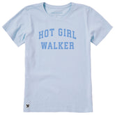 Women's Hot Girl Walker Arch Short Sleeve Crusher Tee