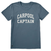Women's Carpool Captain Arch Short Sleeve Crusher Tee