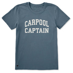 Women's Carpool Captain Arch Short Sleeve Crusher Tee