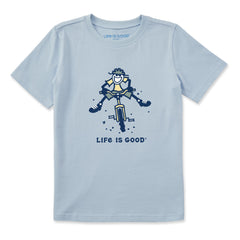 Kids Jake Mountain Bike Short Sleeve Crusher Tee