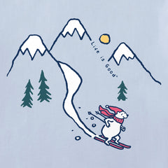 Kids Quicky Bear Ski Vista Short Sleeve Crusher Tee