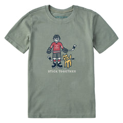 Kids Stick Together Short Sleeve Crusher Tee