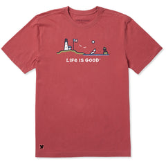 Men's Flag Ocean Vista Short Sleeve Tee