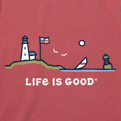 Men's Flag Ocean Vista Short Sleeve Tee