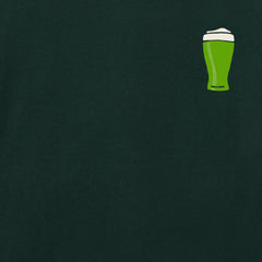 Women's Green Beer Long Sleeve Crusher Tee