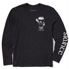 Men's Sláinte Stout Long Sleeve Crusher Tee