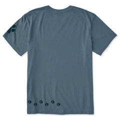 Men's Walking Paws Short Sleeve Crusher Tee