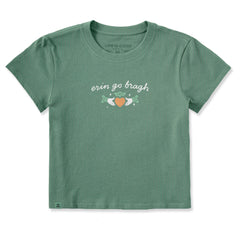 Women's Erin Go Bragh Claddagh Crusher-LITE Shrunken Tee