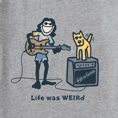 Men's Life Was Weird Short Sleeve Crusher Tee