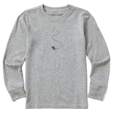Kids Moose Ski Long Sleeve Crusher Tee