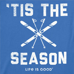 Men's Tis the Ski Season Short Sleeve Crusher Tee