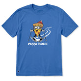Men's Pizza Mode Short Sleeve Crusher Tee
