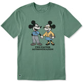 Men's Two Factor Authentication Short Sleeve Crusher Tee