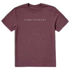 Men's No Place Like Home Short Sleeve Crusher Tee