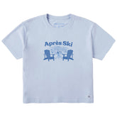 Women's Apres Ski Short Sleeve Crusher Boxy Tee