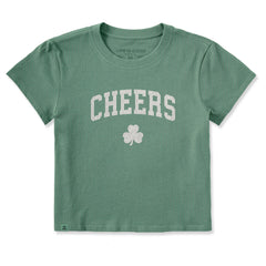 Women's Cheers Shamrock Arch Crusher-LITE Shrunken Tee
