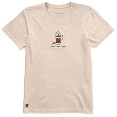 Women's Java Developer Short Sleeve Crusher Tee