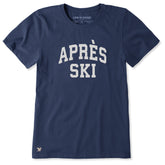 Women's An Apres Ski Arch Short Sleeve Crusher Tee