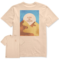 Men's Tie Dye Dunes Short Sleeve Crusher Tee