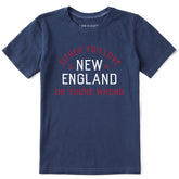 Kids Either You Love New England Short Sleeve Crusher Tee