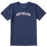 Kids New England Arch Short Sleeve Crusher Tee