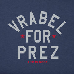 Kids Vrabel for Prez Short Sleeve Crusher Tee