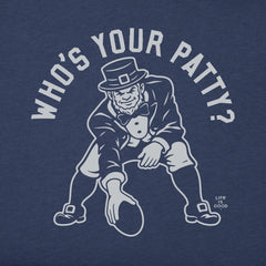 Men's Who's Your Patty? Short Sleeve Crusher Tee