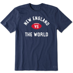 Men's New England vs. The World Short Sleeve Crusher Tee