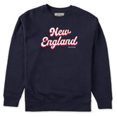 Adult Unisex New England Script Every Wear Crew Sweatshirt