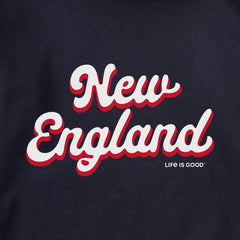 Adult Unisex New England Script Every Wear Crew Sweatshirt